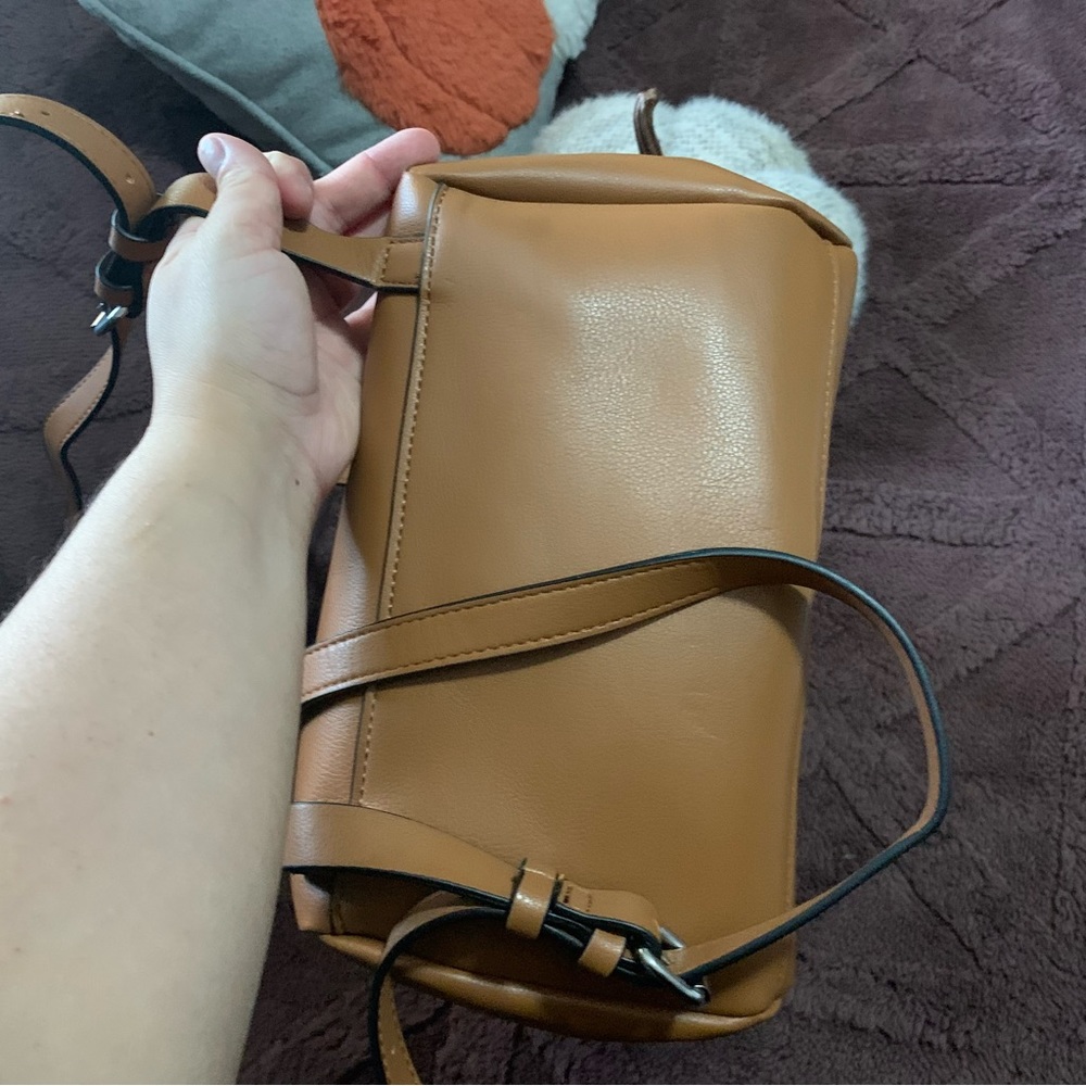 Zara PU Leather Backpack (not real leather) - Picture 4 of 6
